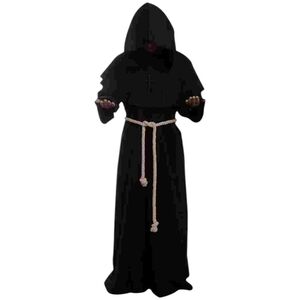 Halloween Black  Hooded Halloween Cloak NWT